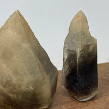 Australian Citrine Smokey Quartz crystals w/ Phantoms x 2pcs