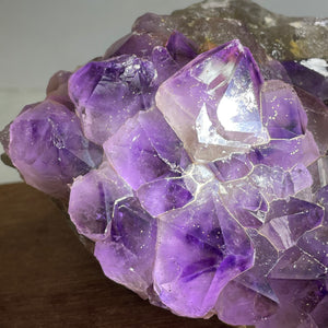 Australian Amethyst crystal cluster