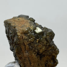 Australian Andradite Garnet crystal on Dunite