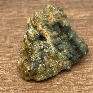 Australian Andradite Garnet crystal on Dunite