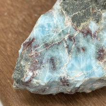 Larimar crystal - Blue Pectolite