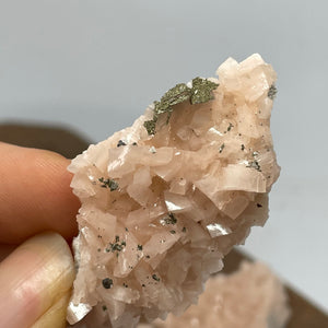 Dolomite w/ Calcite & Chalcopyrite - intuitively picked