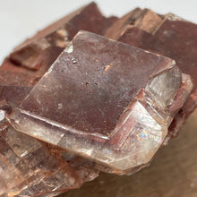 Chocolate Calcite crystal specimen