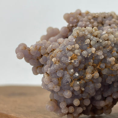 Grape Agate - Spherical Purple Quartz Green Grape Agate from Mamuji Sulawesi Island Indonesia