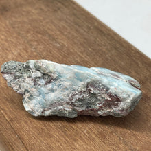 Larimar crystal - Blue Pectolite