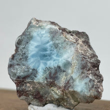 Larimar semi polished specimen