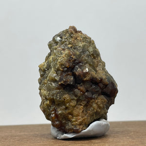 Australian Andradite Garnet crystal on Dunite