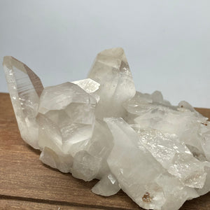 Lemurian Clear Quartz cluster