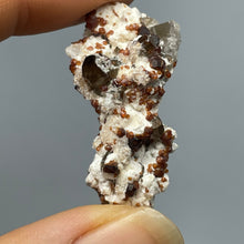 Spessartine Garnet with Hyalite Opal (UV Reactive)