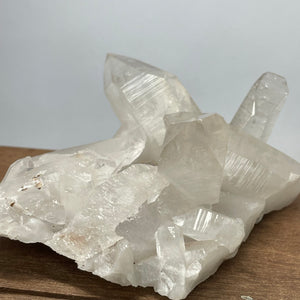 Lemurian Clear Quartz cluster