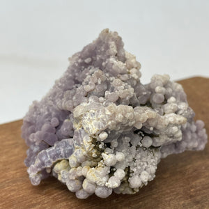 Purple Grape Agate crystal specimen