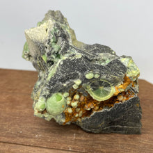 Wavellite w/ Crandallite crystal specimen