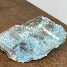 Larimar semi polished specimen