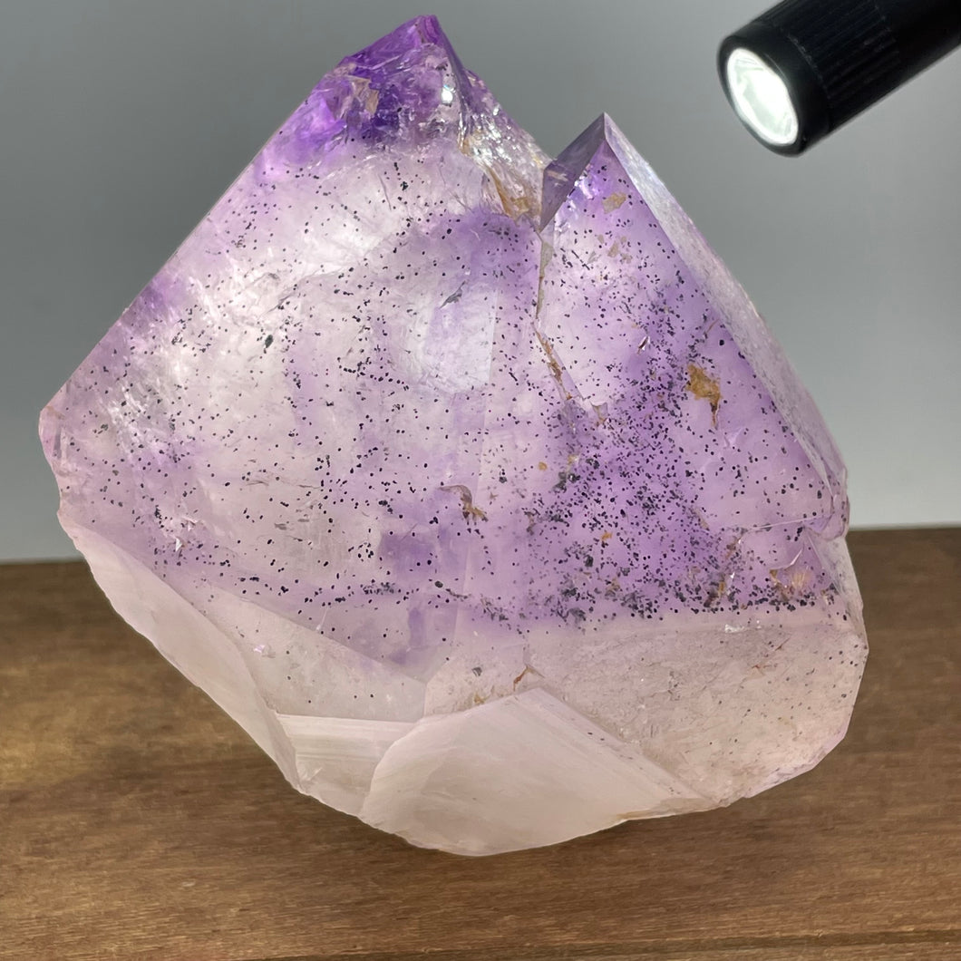 Australian Amethyst crystal w/ Record Keepers