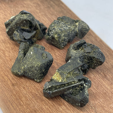 Epidote crystal cluster - intuitively picked