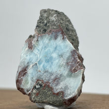 Larimar semi polished specimen