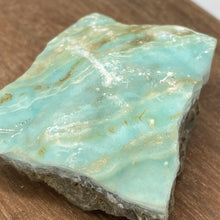 Blue Aragonite specimen