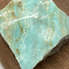 Blue Aragonite specimen