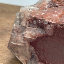 Chocolate Calcite crystal specimen