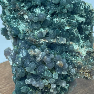 Green & Purple Grape Agate crystal specimen